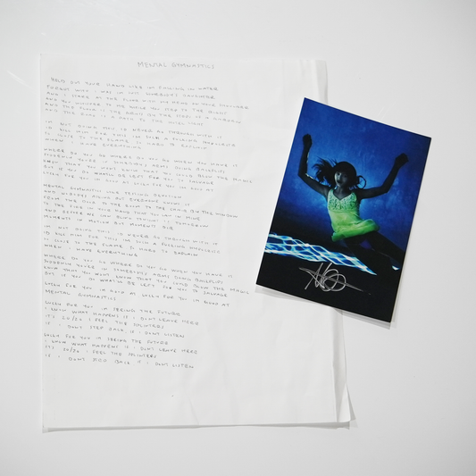 Riverside Drive Handwritten Lyric Mailers