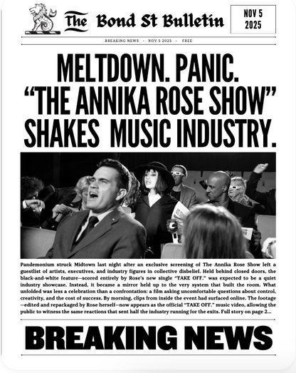 READ ALL ABOUT IT - ANNIKA ROSE (ALL 5 NEWSPAPERS)